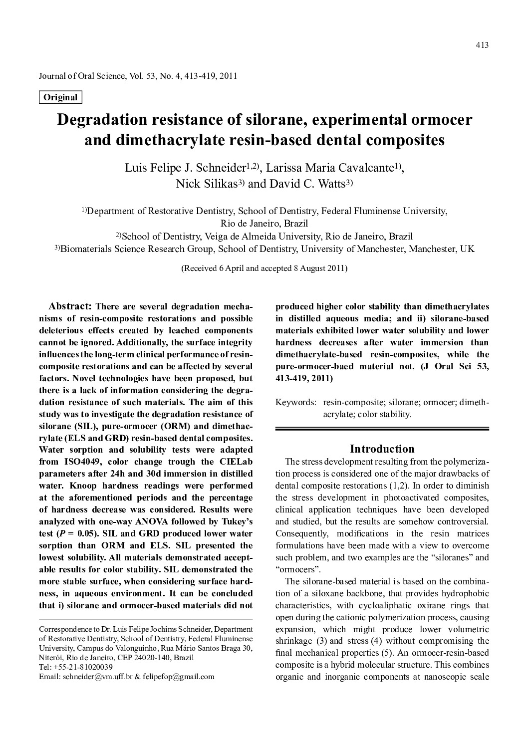 thumbnail of 2011_J Oral Sci_Schneider_degradation